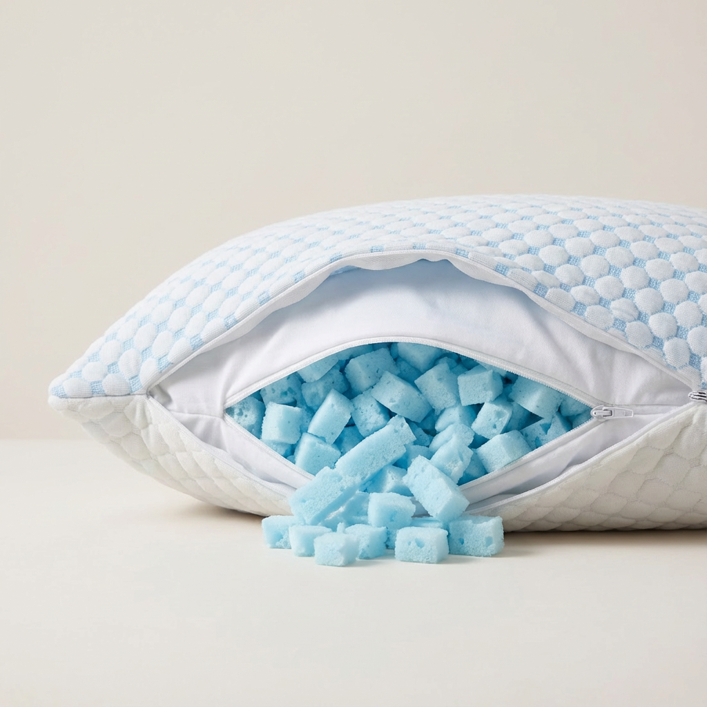 Memosleep traagschuim binnenkant